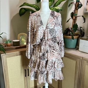 Buddy Love Wild Safari Ruffle Dress